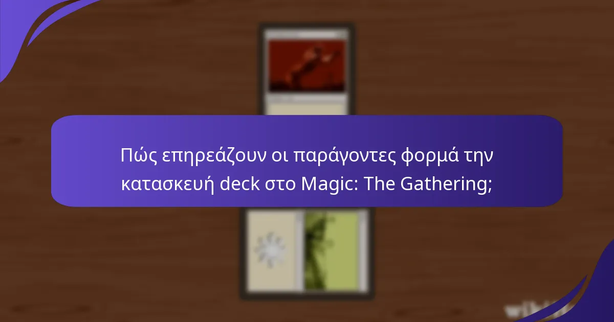 Ποιες μετρήσεις θα πρέπει να ληφθούν υπόψη κατά την αξιολόγηση της απόδοσης του deck;